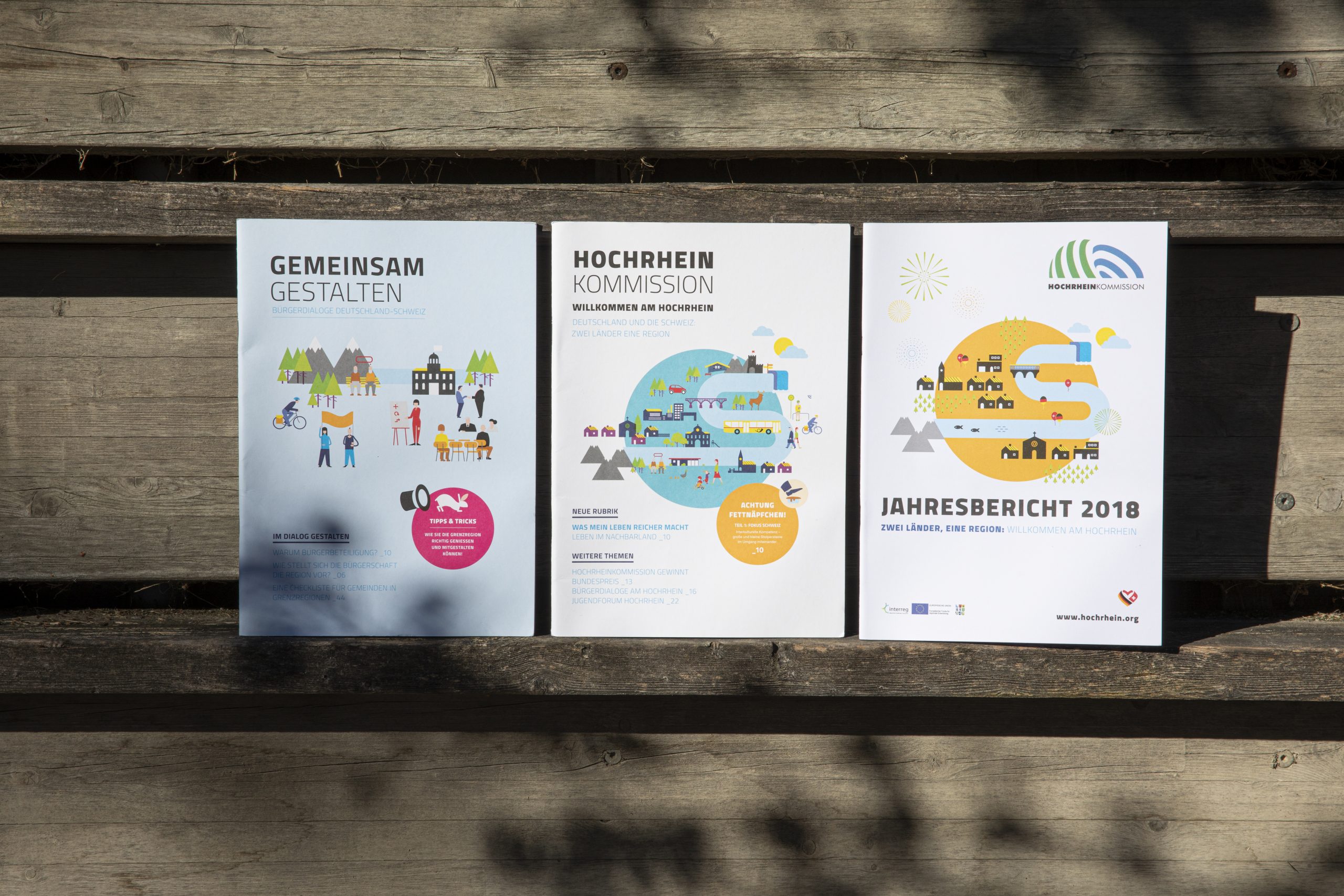 Grenzen überwinden.